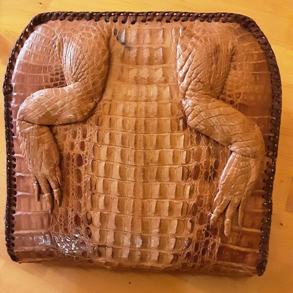 50's Vintage Alligator Leather Purse - Picture 5 of 15